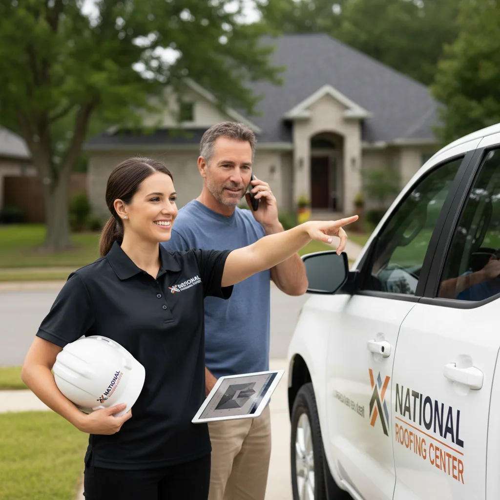 National Roofing Center customer support in Thorp